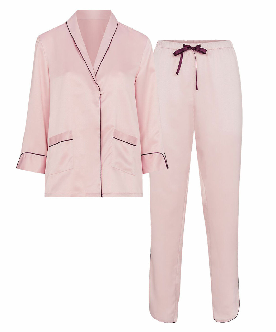 Rosa pyjamas till vintern
