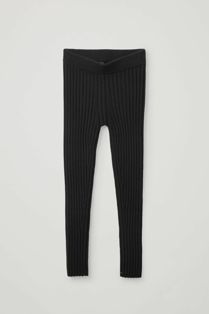 ribbstickade leggings Cos