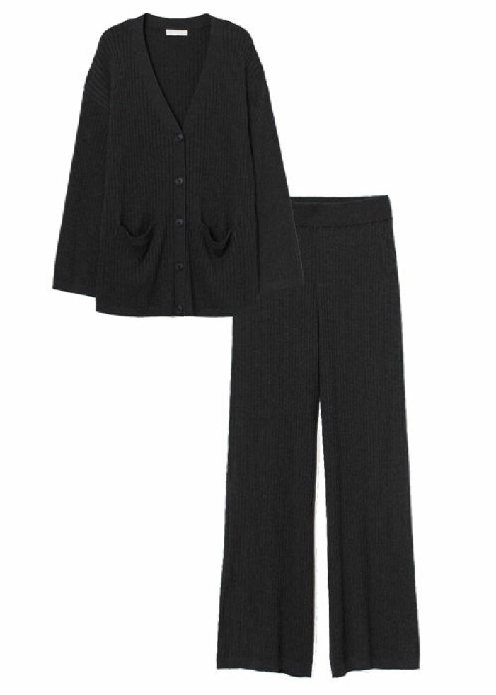 ribbstickat set dam