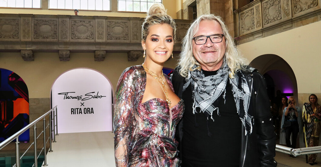 Rita Ora och Thomas Sabo i Berlin. Rita Ora och Thomas Sabo
