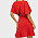 Röd klänning med öppen rygg från Ax Paris