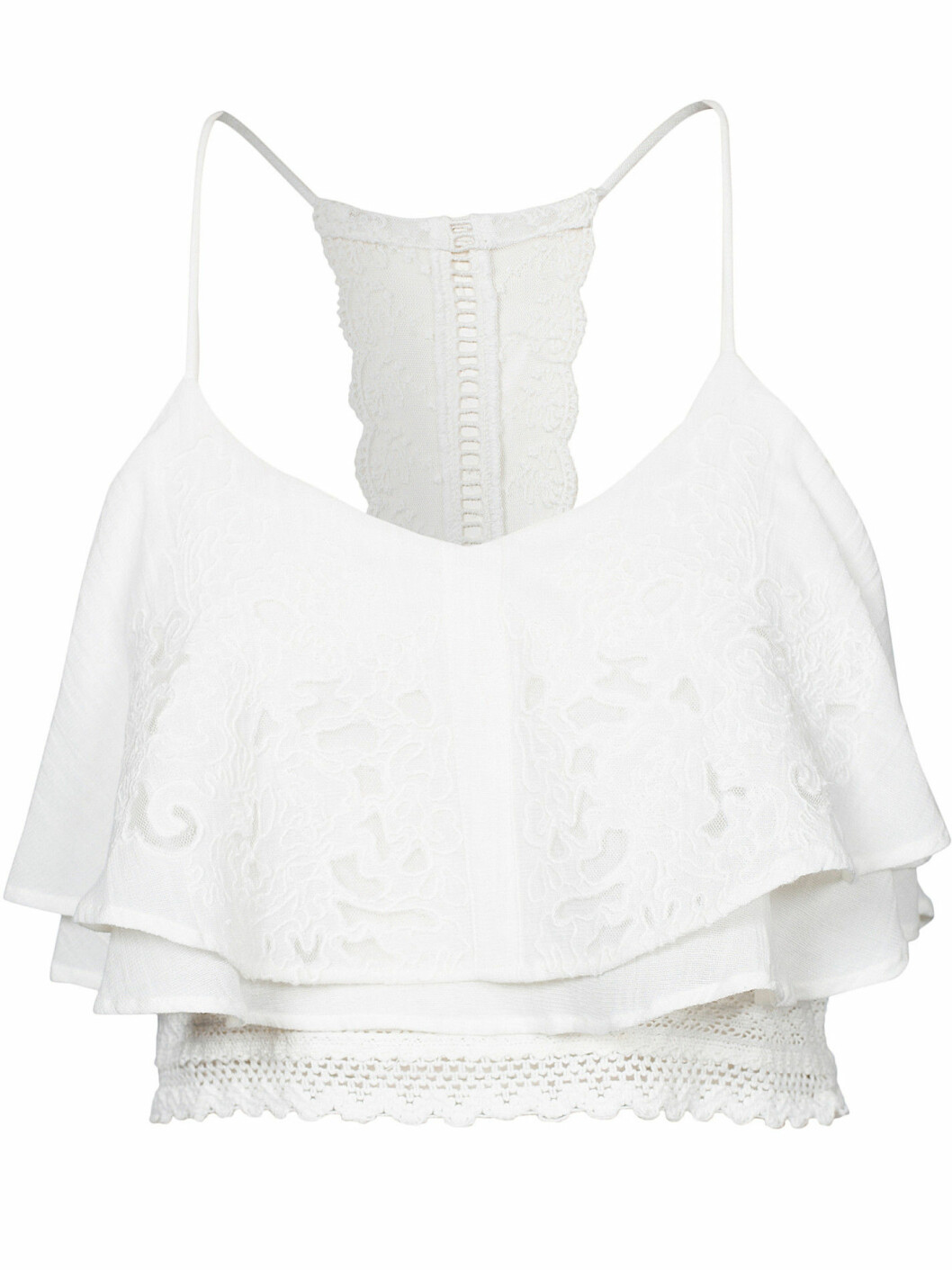 romantisk crop top