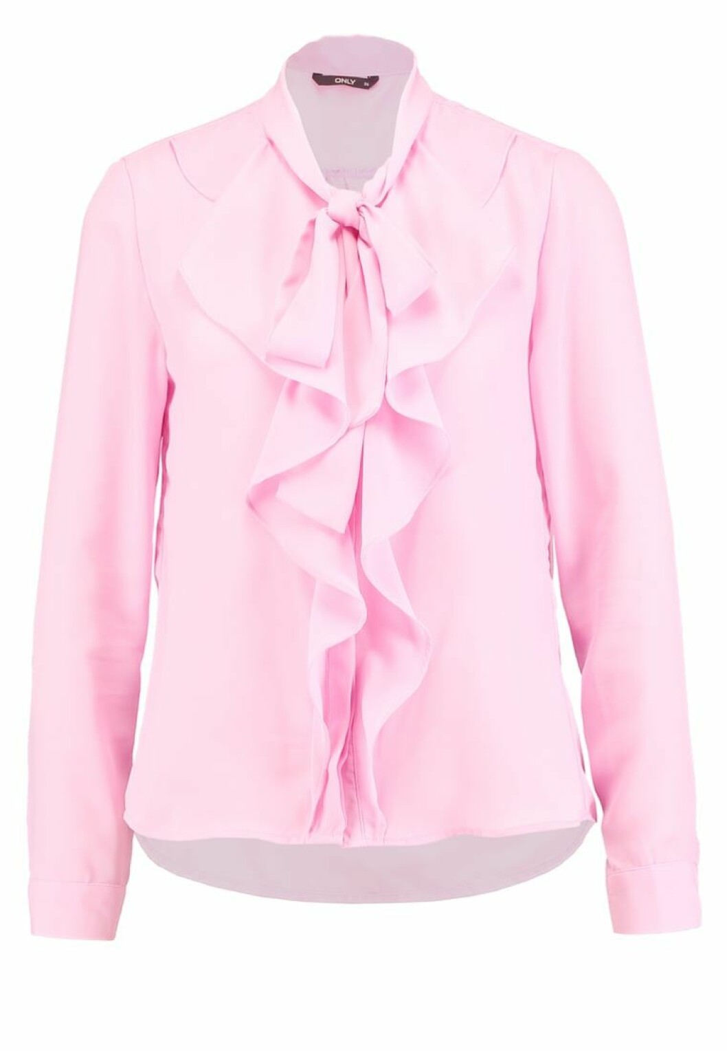 rosa blus volanger