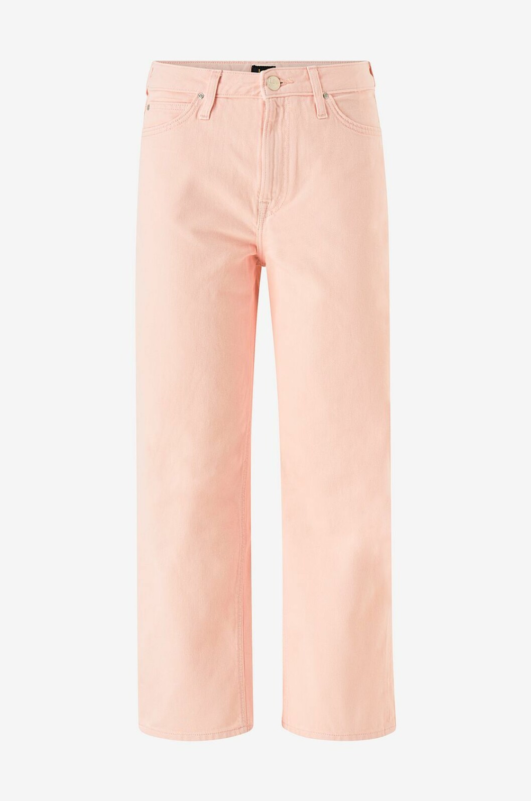 Rosa jeans med utsvängda ben för dam till våren 2020