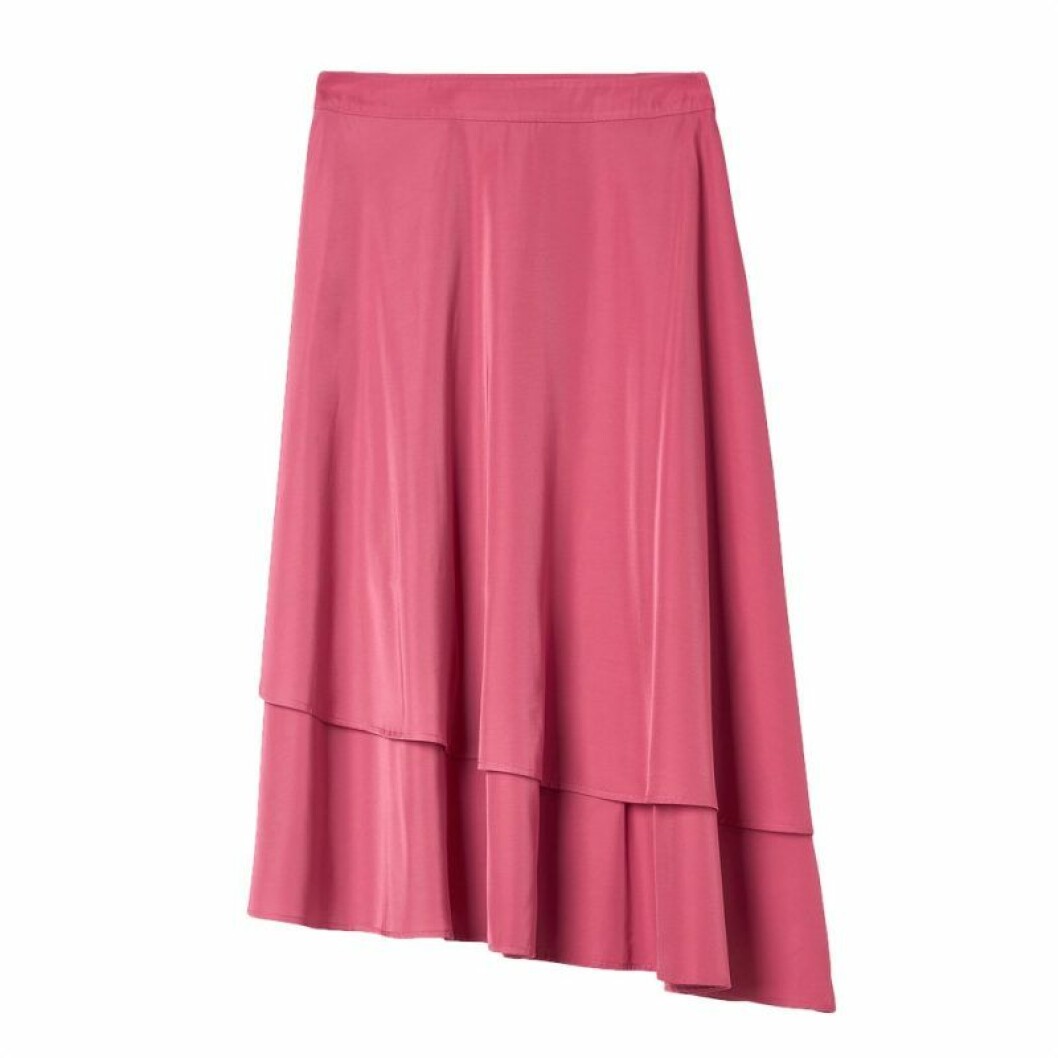 Rosa satinkjol från Carin Wester