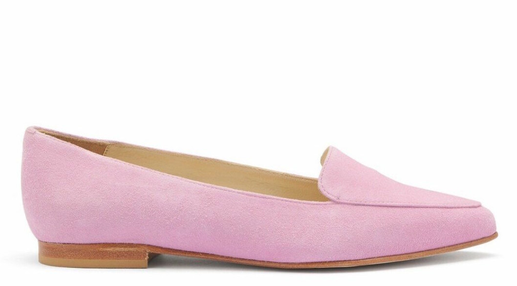 Rosa loafers till våren 2019