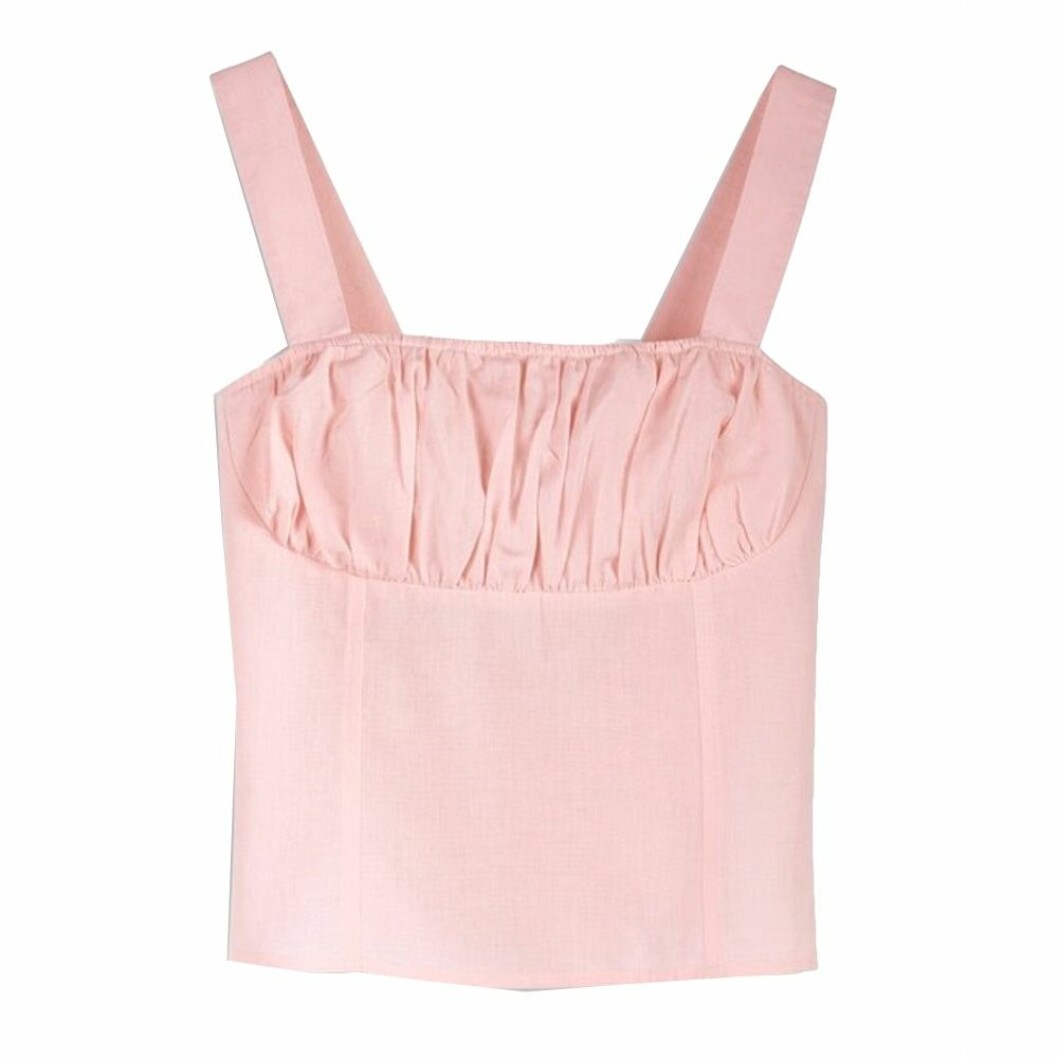 Rosa pufftopp från Bubbleroom