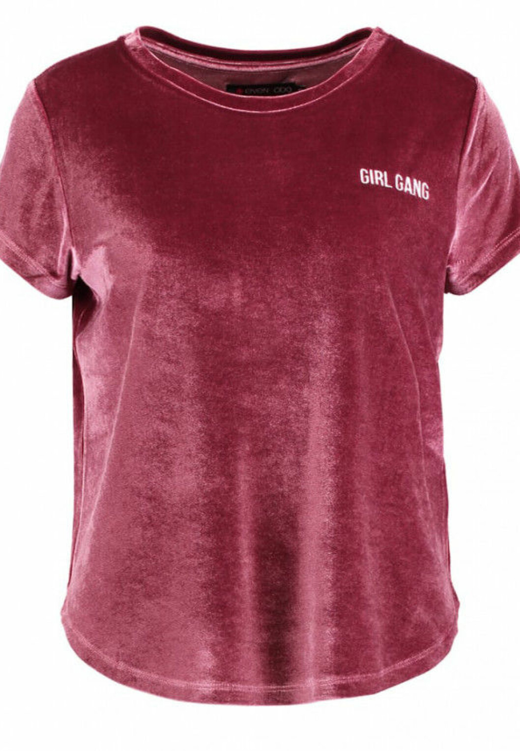 Rosa-sammets-tshirt-even-odd