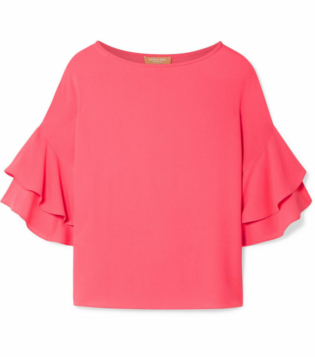 Rosa blus från Michael Kors