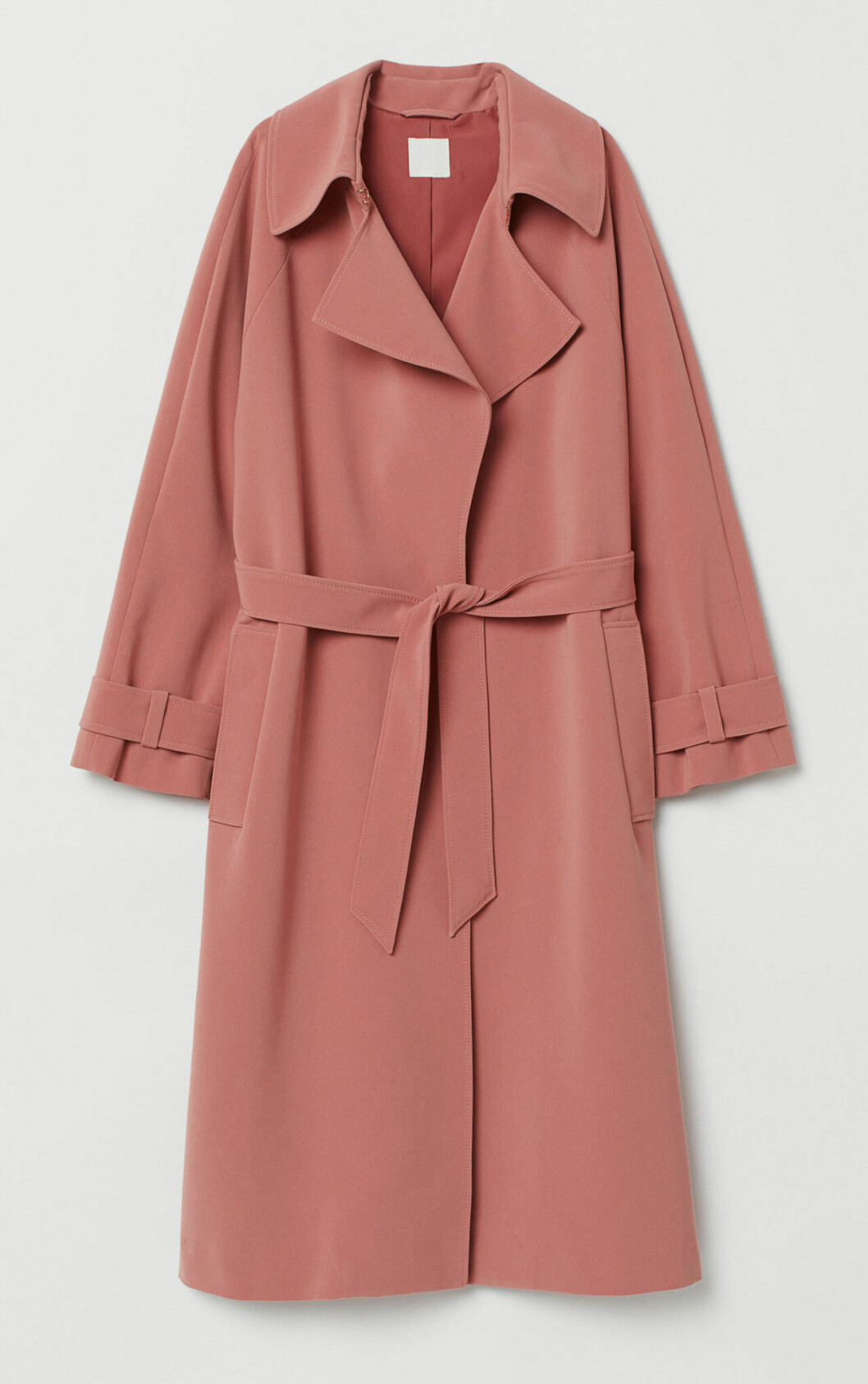 Rosa trenchcoat för dam till 2019