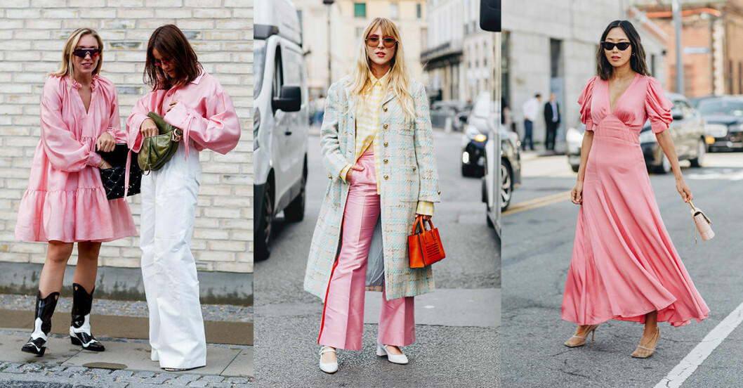 Rosa vårmode 2020: trendfärg