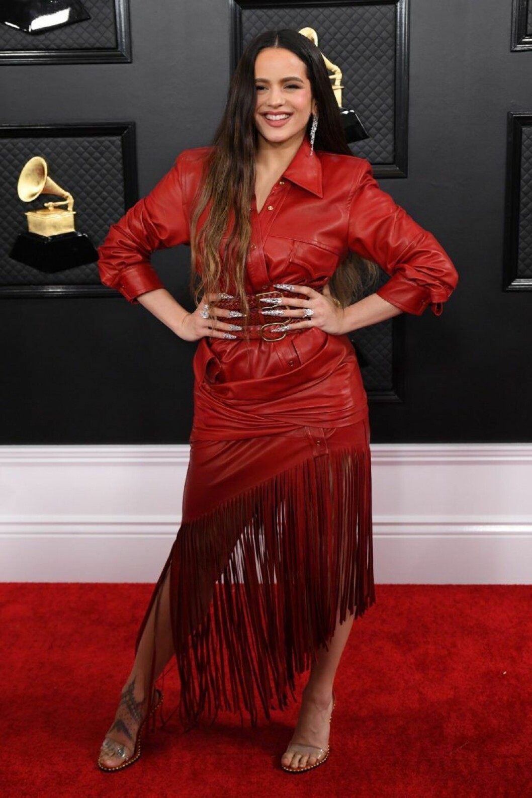 Rosalia Grammy Awards 2020 röda mattan
