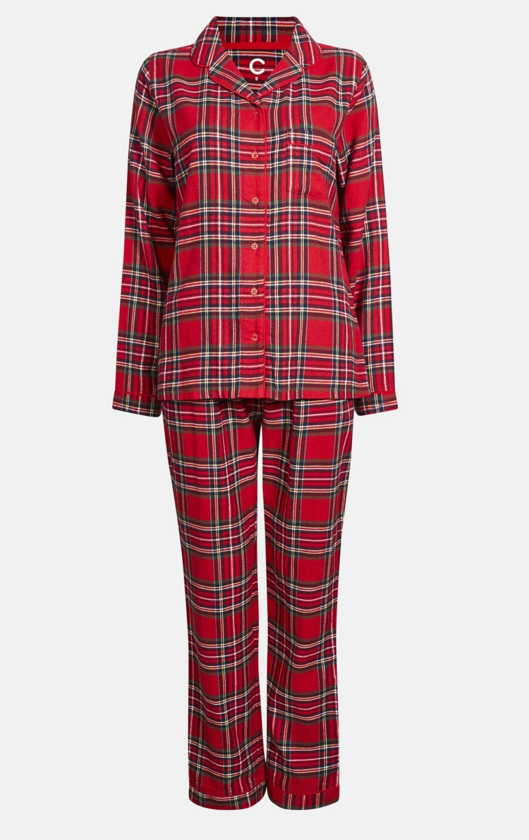 Rutig pyjamas till julen