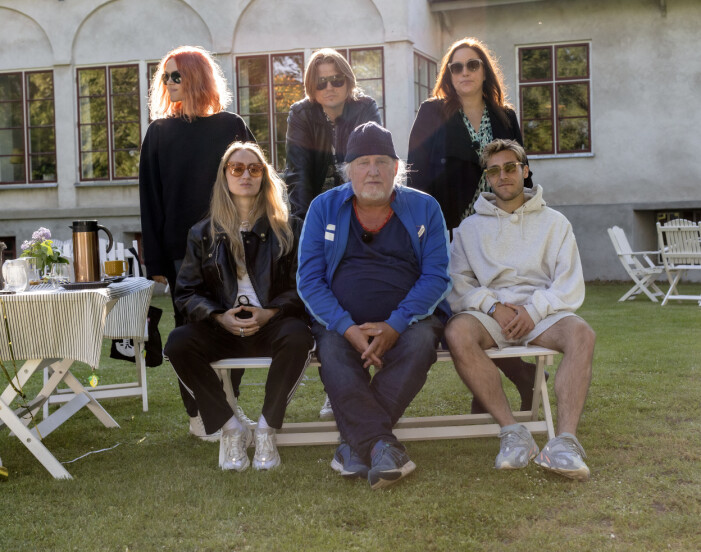 Ana Diaz, Markus Krunegård, Lisa Nilsson, Silvana Imam, Plura Jonsson och Benjamin Ingrosso inför inspelningen av TV4-programmet <span class=" italic" data-lab-italic_desktop="italic">Så mycket bättre</span> på Gotland sommaren 2020. artistgänget i så mycket bättre 2020