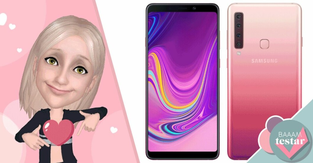 Test: Samsung A9 – första mobilen med fyra kameror