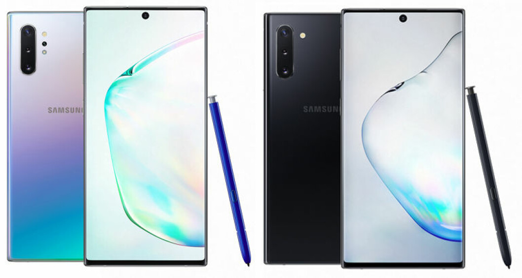 Samsung Galaxy Note 10 – färger