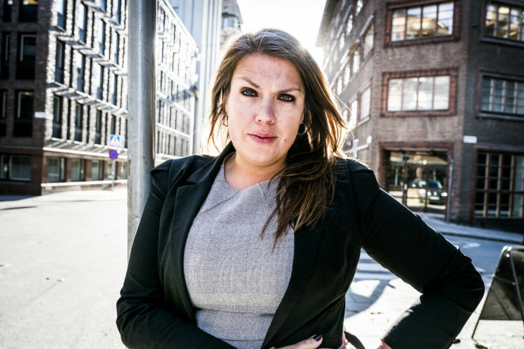 Sara Björkeholm, jurist och expert på svart försäljning av hyreskontrakt.<br>Foto: Magnus Hjalmarson Neideman/SvD