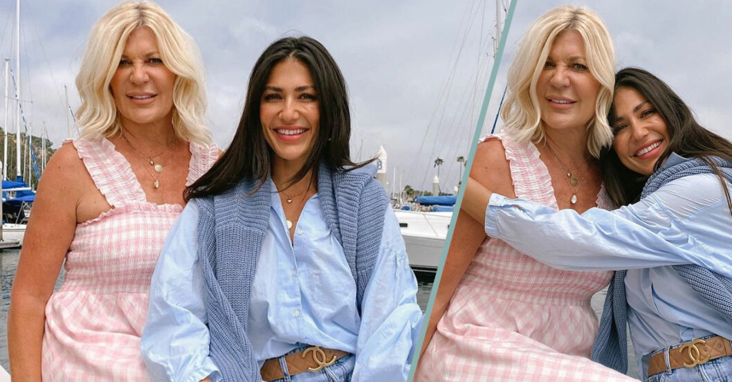 ”Tack för att du har lärt mig allt det goda här i livet”, säger Sara Montazami till mamma Maria.
