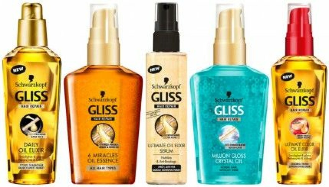 Schwarzkopf Gliss håroljor kostar ca 80 kr och finns för alla olika hårtyper. Schwarzkopf Gliss håroljor kostar ca 80 kr och finns för alla olika hårtyper.