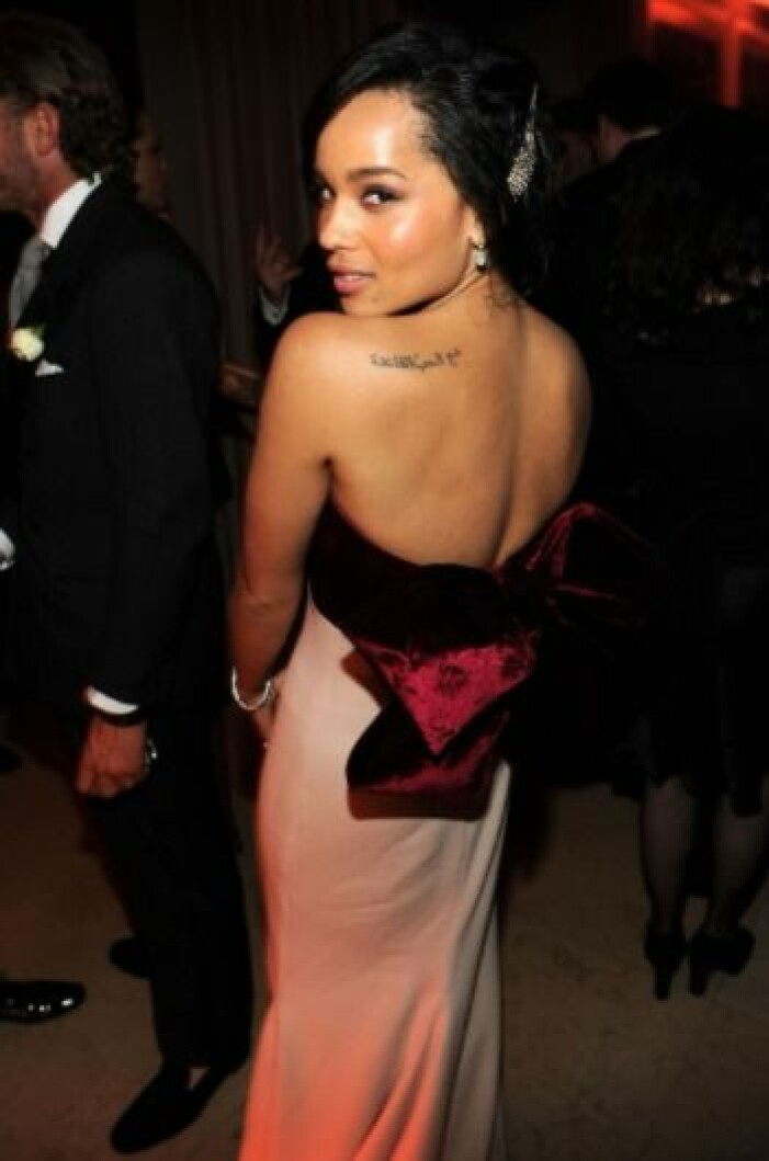 Zoe Kravitz.