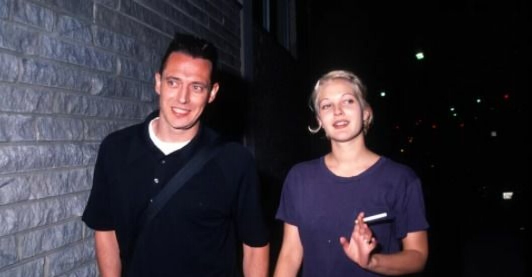 Drew Barrymore och Jeremy Thomas.