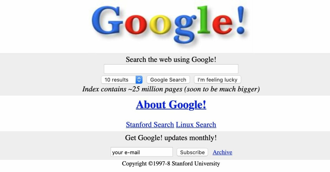 google 1998