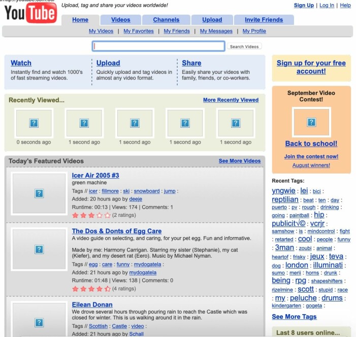 Youtube 2005