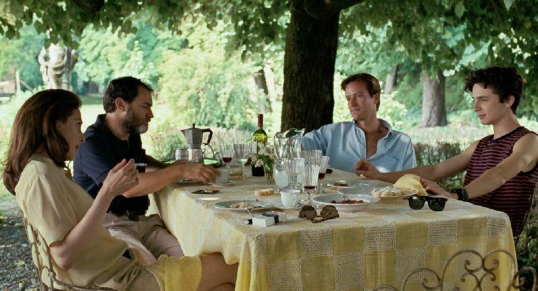 <em>Call Me By Your Name</em> gjorde succé när den hade premiär år 2017. Scen ur filmen CALL ME BY YOUR NAME