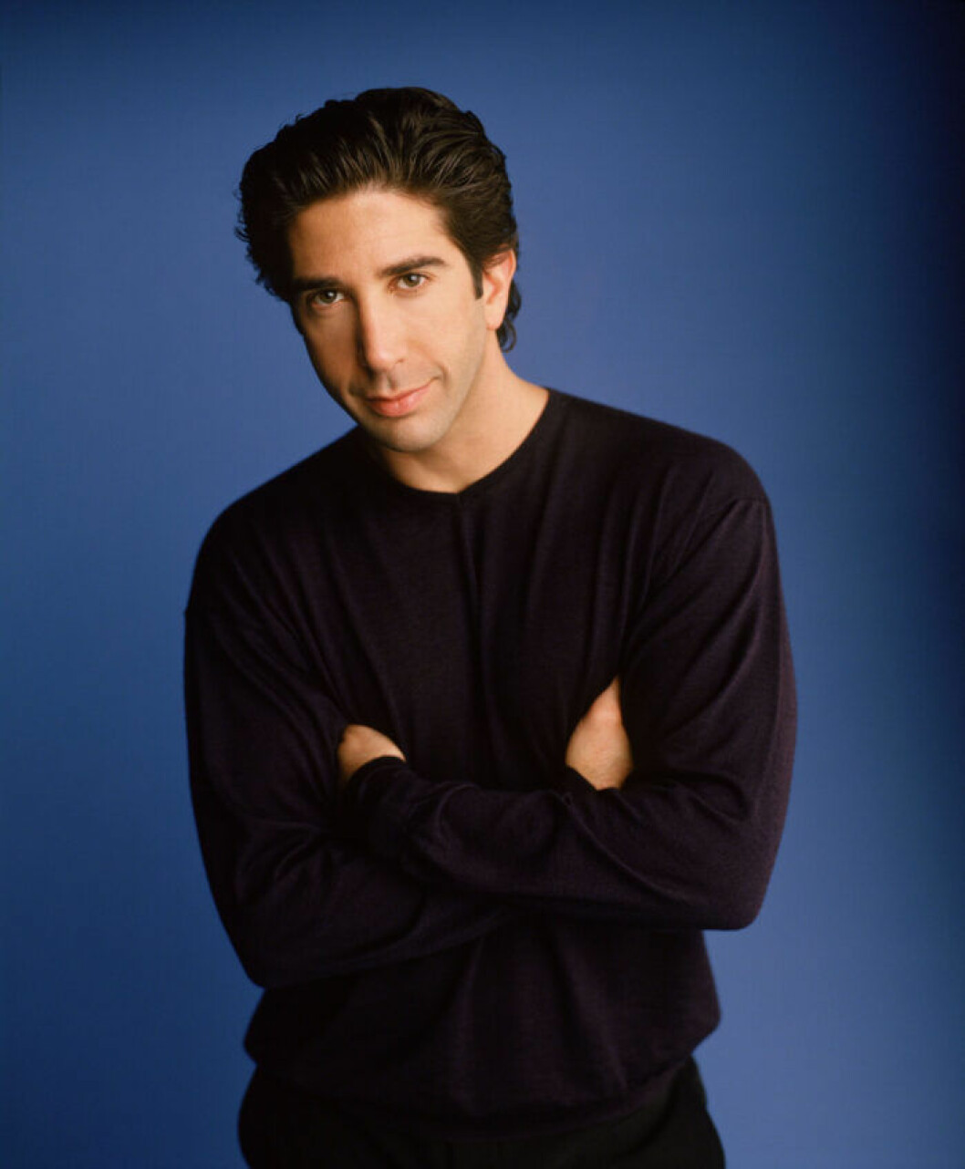 David Schwimmer som Ross i Vänner.