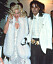 Madonna och Michael Jackson tillsammans på Oscarsgalan.