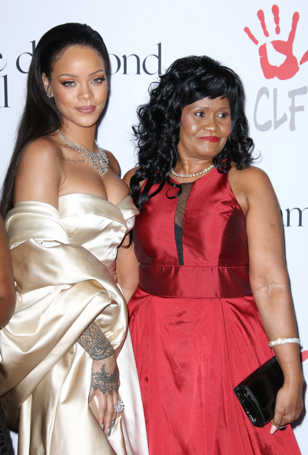 Rihanna och mamma Monica