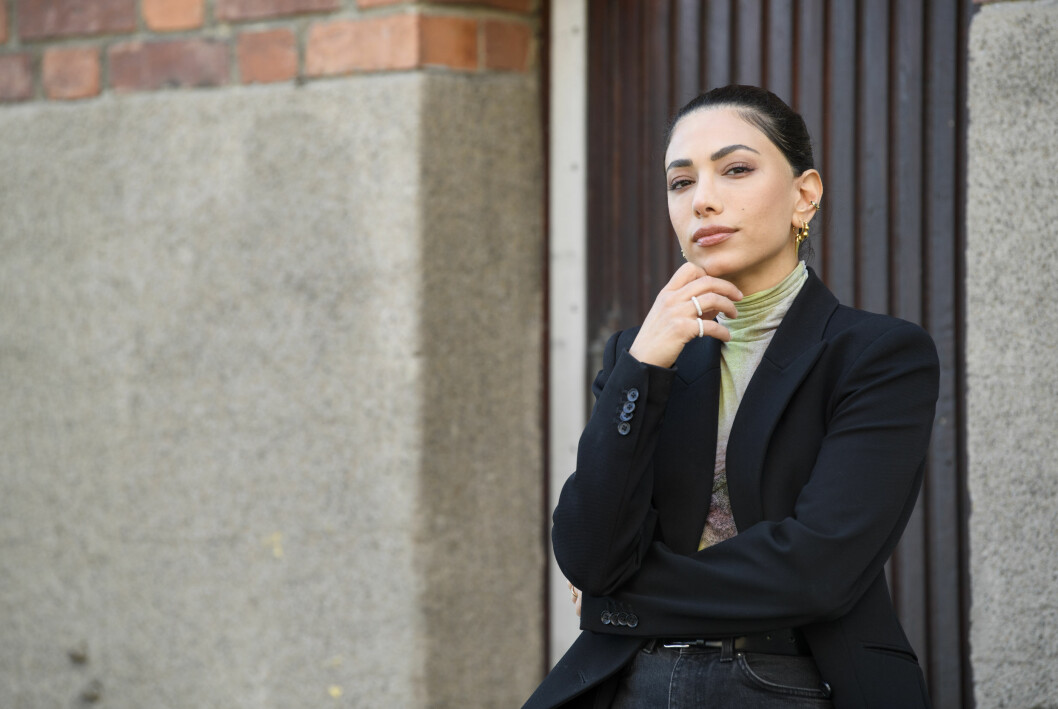 Evin Ahmad fick sitt stora genombrott i serien Snabba cash.