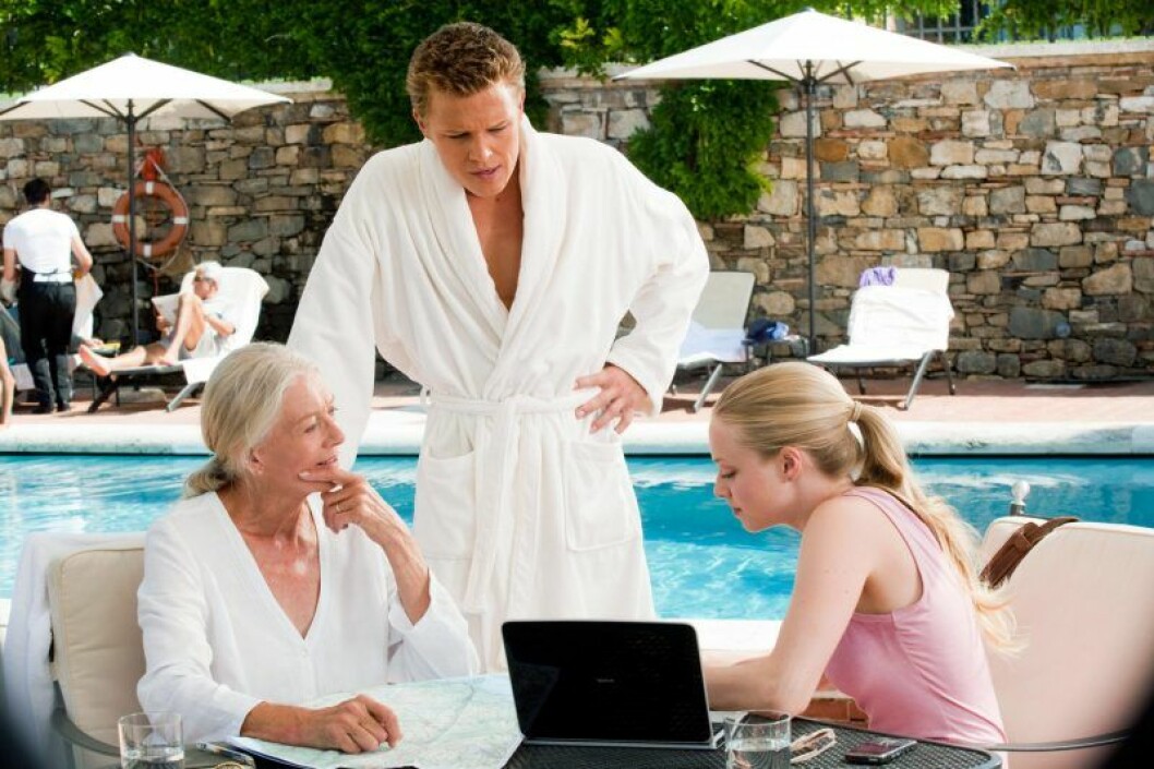 Det här är en mysig romcom i Italien. Scen ur Letters to juliet