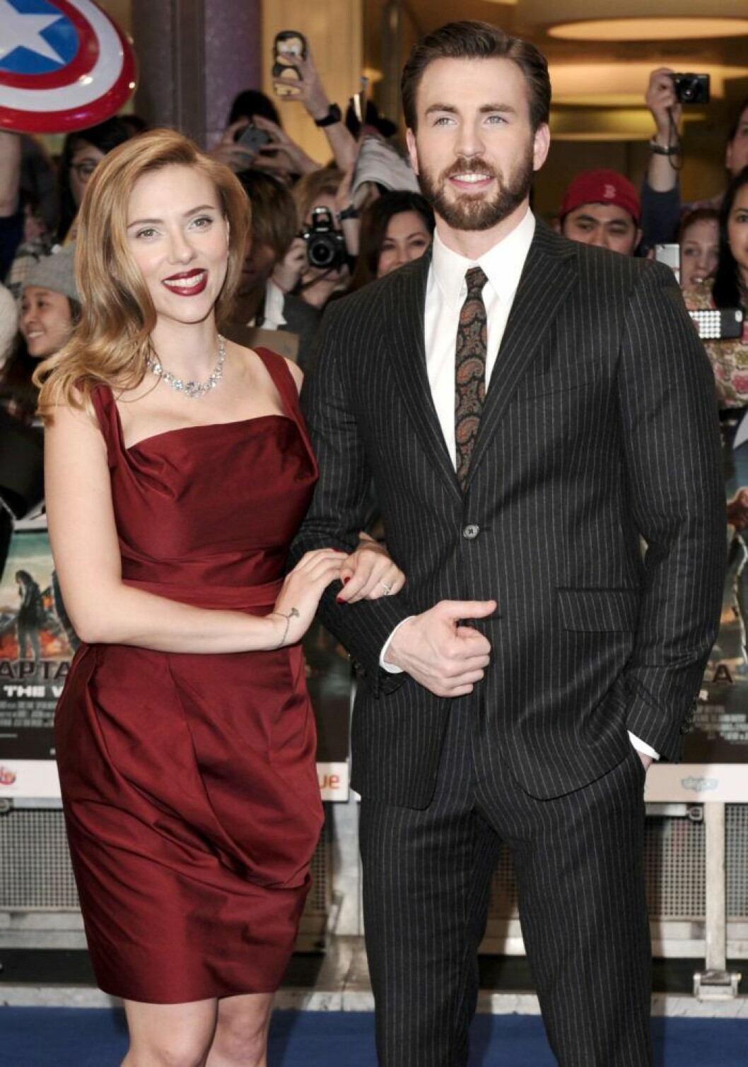  Scarlett Johansson och Chris Evans har känt varandra i över tio år. 