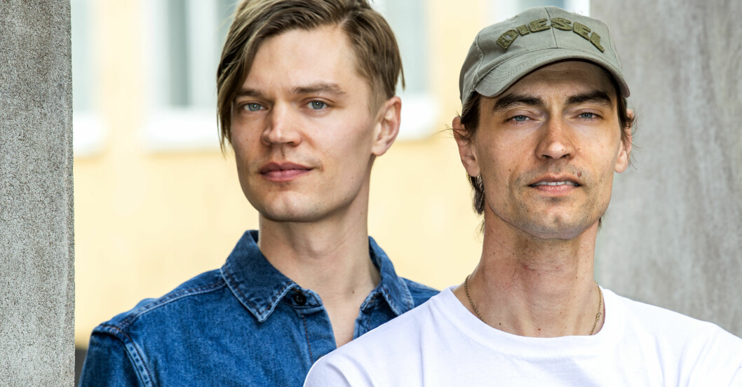 Gustaf och Viktor Norén. Gustaf och Viktor Norén inför Så mycket bättre.
