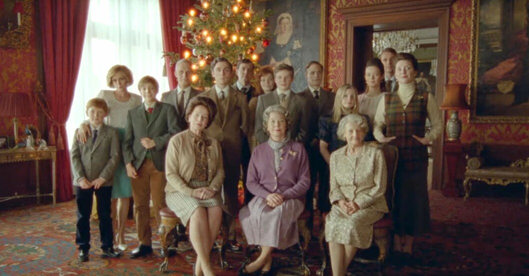Kungligt familjeporträtt från filmen Spencer