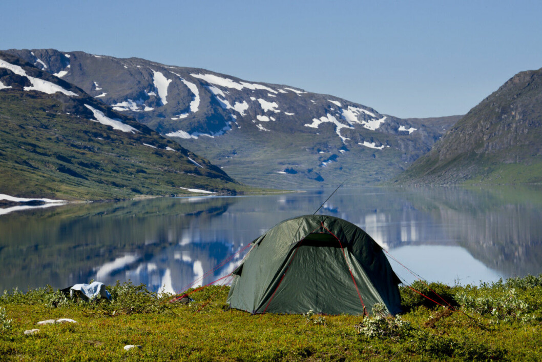 Fjällvandring packlista: Tält