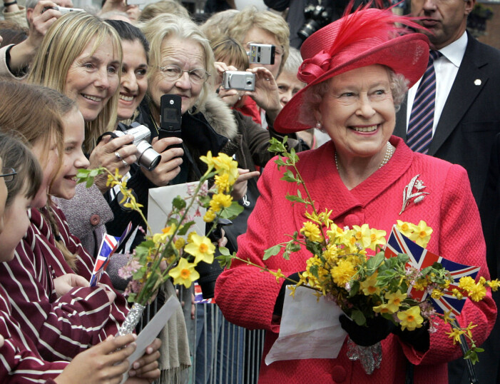 Drottning Elizabeth firar 70 år på tronen 2022.