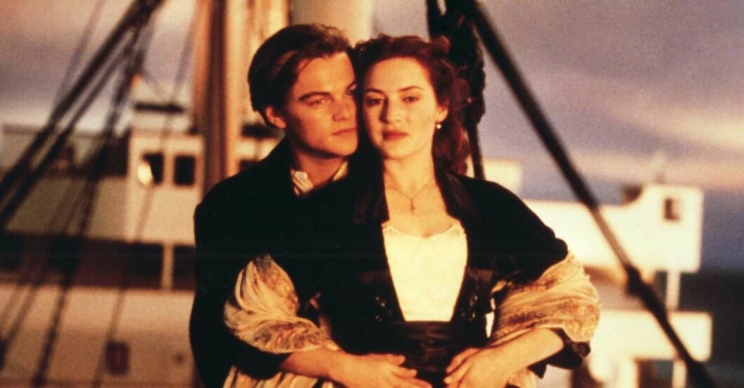 Jack och Rose i Titanic