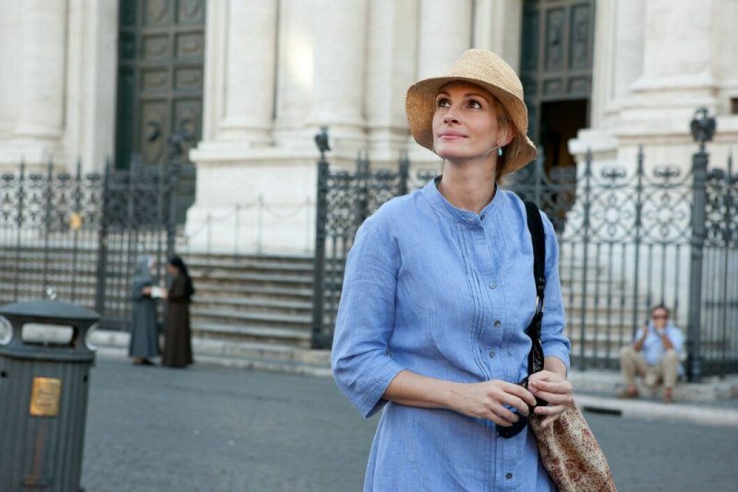 En klassiker med Julia Roberts! Scen från Italien i Eat, Pray, Love