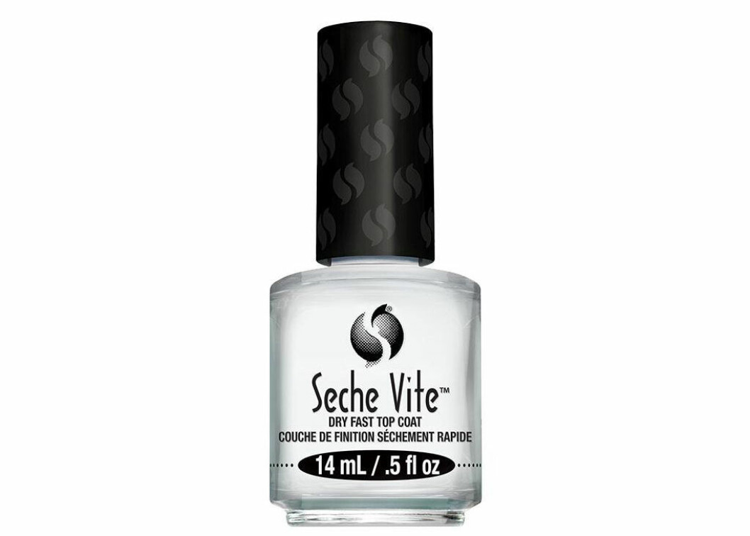 seche vite dry fast top coat test