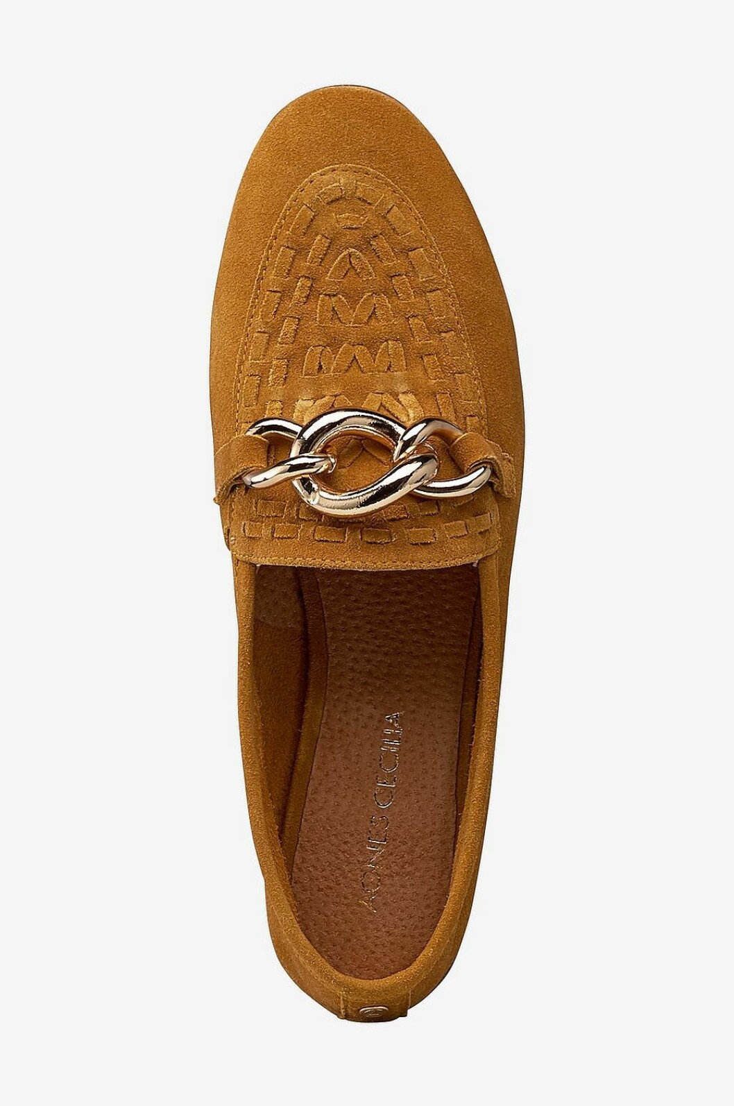 Senapsgula loafers, vårskor, för dam till våren 2019