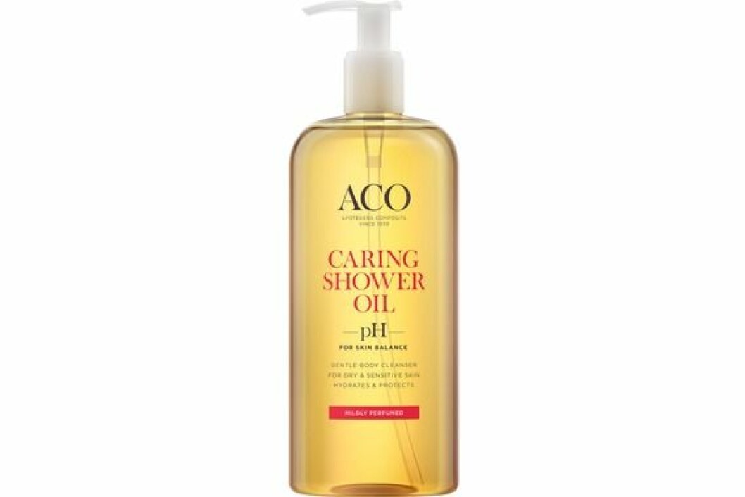 Shower gel som återställer ph-värde
