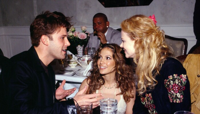 Ben Affleck, Jennifer Lopez och Nicole Kidman i april 2002, samtidigt som J.Lo slog upp portarna till hennes restaurang Madres i Kalifornien. Ben Affleck, Jennifer Lopez och Nicole Kidman i april 2002, samtidigt som J.Lo slog upp portarna till hennes restaurang Madres i Kalifornien.