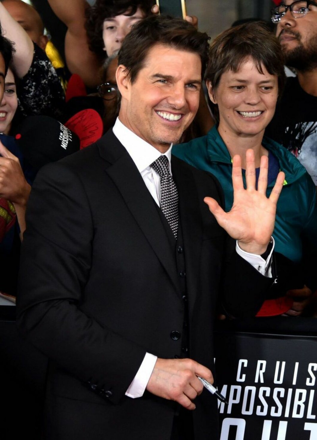 Tom Cruise vinkar