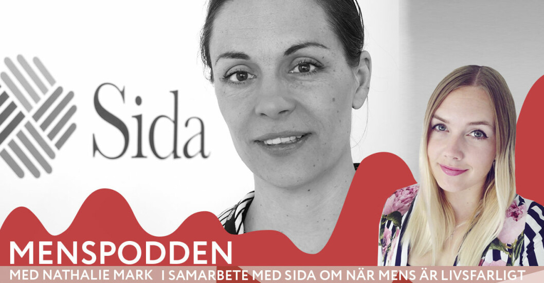 Menspodden med Nathalie Mark och Ylva Schwinn från Sida