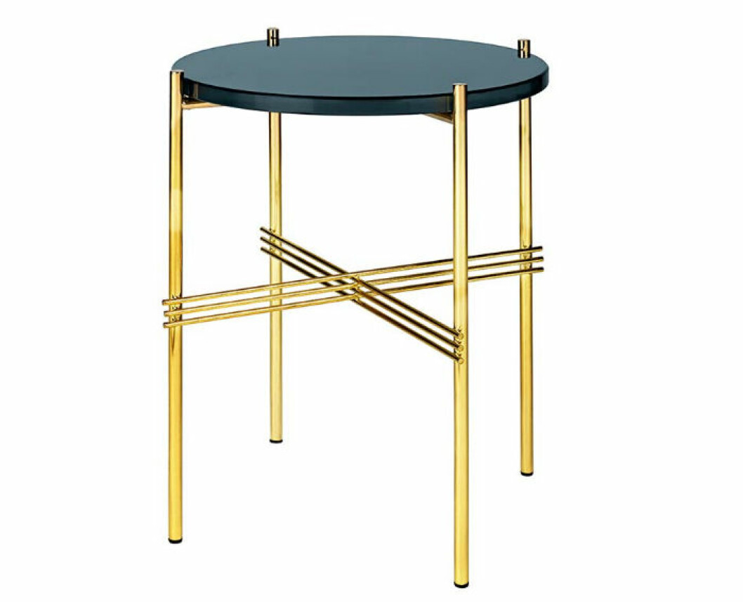 sidobord blå guld