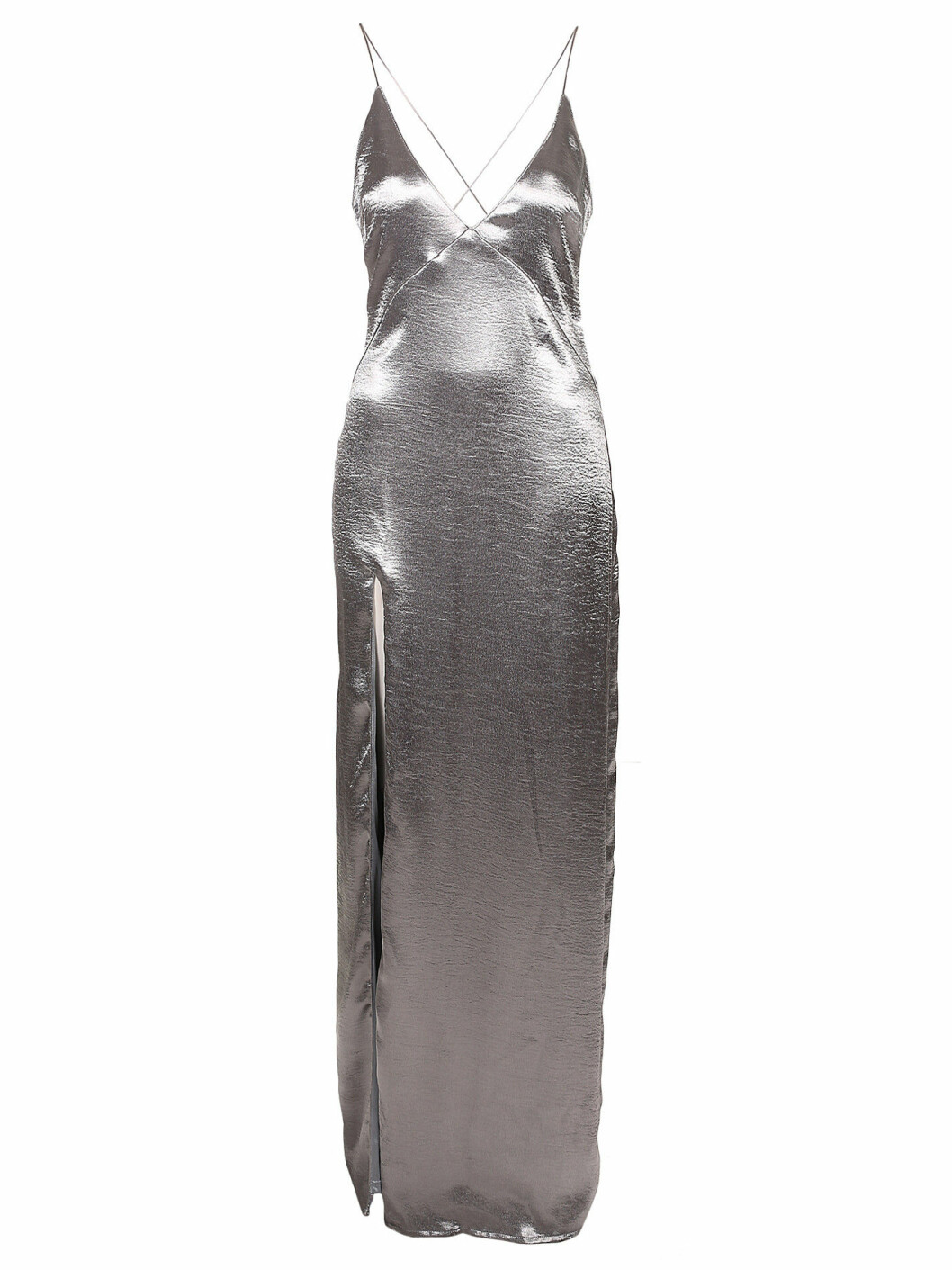 silver långklänning