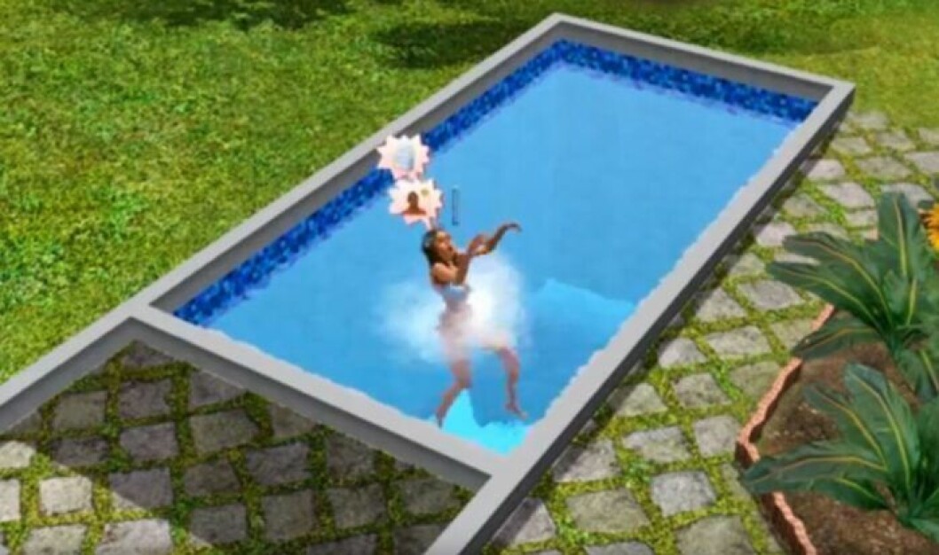Selling steps in pool the sims