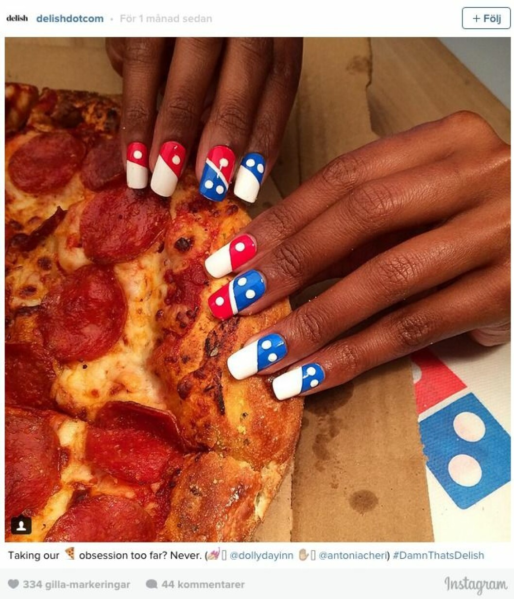 pizza Instagram